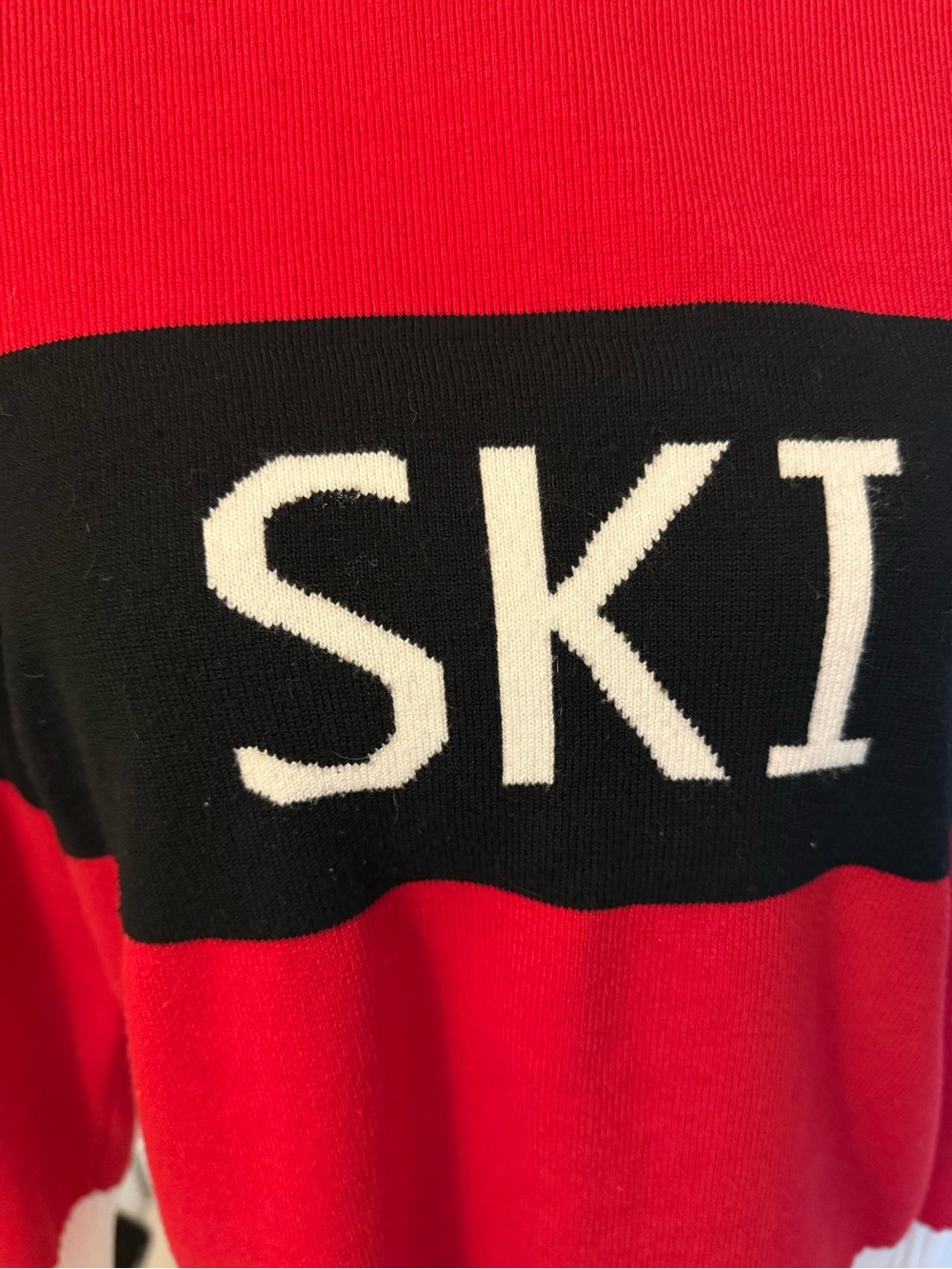 Talbots Colorblock 'SKI' Sweater - Picture 6 of 12